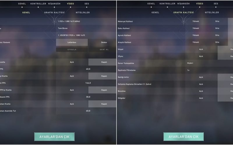 Valorant FPS Sabitleme Nasıl Yapılır?